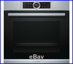 Bosch HBG634BS1B Serie 8 Multifunction Electric Built-in Single Oven in Stainles