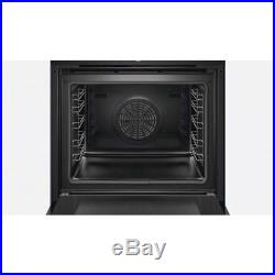 Bosch HBG673BB1B Serie 8 Ten Function Electric Single Oven With Pyro Clean