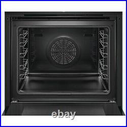 Bosch HBG674BB1B Serie 8 Multifunction Electric Single Oven with 71L HBG674BB1B