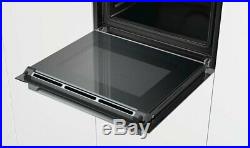 Bosch HBG6764S1B Built-In Single Oven Integrated Black/Stainless Steel Cook Home