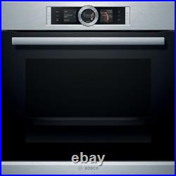 Bosch HBG6764S1 Serie 8 Built In 60cm A+ Electric Single Oven Stainless Steel
