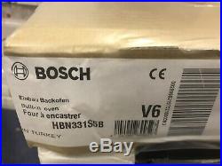 Bosch HBN331S5B Electric Built In Single Oven. New And Packaged