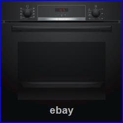 Bosch HBS534BB0B Series 4 Built In 59cm A Electric Single Oven Black