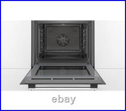 Bosch HBS534BS0B Serie 4 Built In 59cm A Electric Single Oven Stainless Steel