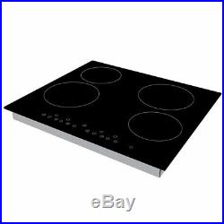 Bosch HHF113BR0B 3D Hot Air Single Built in Oven & Cookology Ceramic Hob Pack