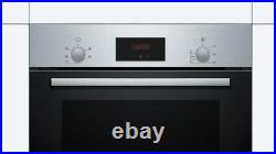 Bosch HHF113BR0B Built In Electric Single Oven Stainless Steel A Rated