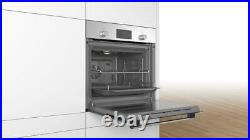 Bosch HHF113BR0B Built In Electric Single Oven Stainless Steel A Rated