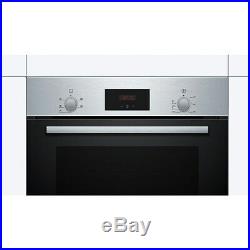 Bosch HHF113BR0B Serie 2 Electric Built-in Single Fan Oven Stainles HHF113BR0B