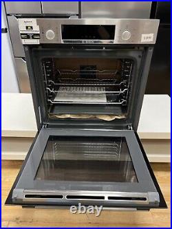 Bosch HRS574BS0B Series 4 Built In 59cm Electric Pyrolytic Single Oven A Rated