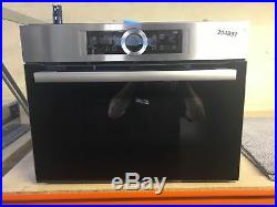 Bosch Serie 8 A Rated CMG633BS1B Built In Electric Single Oven Steel #204897