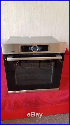 Bosch Serie 8 HBG6764S6B Built-in Smart Single Electric Oven Brushed Steel