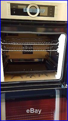 Bosch Serie 8 HBG6764S6B Built-in Smart Single Electric Oven Brushed Steel