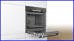 Bosch Series 4 Electric Single Oven with Catalytic Cleaning Black HBS534BB0B