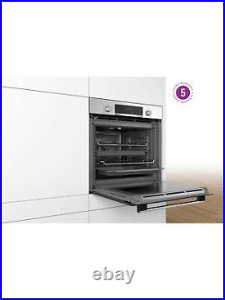 Bosch Series 4 HBS573BS0B Built In Pyrolytic Single Oven, Stainless Steel C224