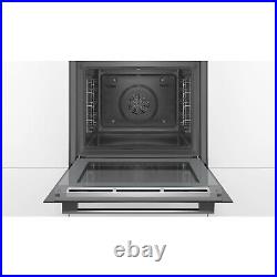 Bosch Series 6 Electric Self Cleaning Single Oven Black HBG579BB6B