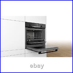 Bosch Series 6 Electric Single Oven with Catalytic Cleaning Black HBG539EB0