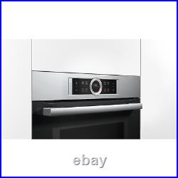Bosch Series 8 Built-In Compact Single Oven and Microwave Stainless CMG633BS1B