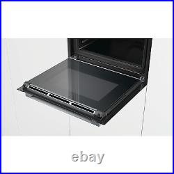 Bosch Series 8 Electric Single Oven with Catalytic Cleaning Black HBG634BB1B