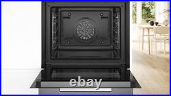Bosch Series 8 HBG7784B1 Built-In Electric Single Oven Black