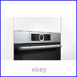 Bosch Series 8 Multifunction Electric Built-in Single Oven in Stainle HBG634BS1B