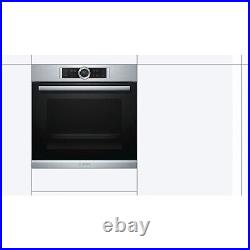 Bosch Series 8 Multifunction Electric Built-in Single Oven in Stainle HBG634BS1B