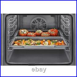 Bosch Single Electric Oven, Stainless Steel, Built-in, 60cm Serie 4 HRS534BS0B