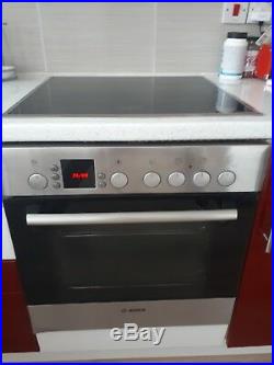 Bosh built in single electric oven and ceramic hob