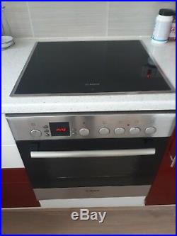 Bosh built in single electric oven and ceramic hob