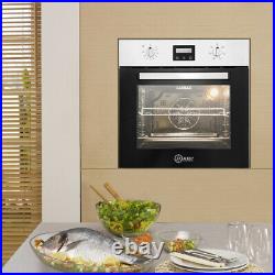 Built-in Single Rack Electric Oven Plug Fitted 50-250 60cm LED display Timer