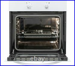 Built in integrated Single Electric Oven & Grill A Rated CBCONW18 White