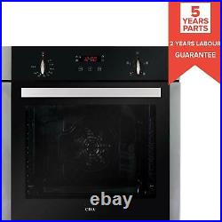 CDA SK210SS Stainless Steel 60cm 4 Function 76L Built-in Single Electric Oven