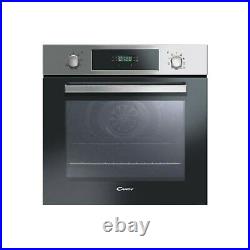 Candy 70L Electric Single Oven with Pyrolytic Cleaning Stainless Steel
