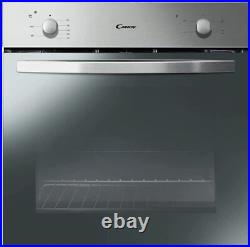 Candy Built In Single Oven, 60cm Rotary Control 70L Oven Stainless Steel FCS100X