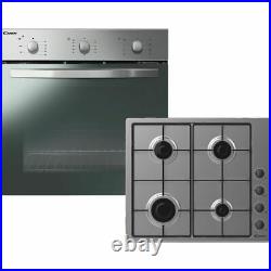 Candy COGHP60X/E Single Oven & Gas Hob Built In Stainless Steel