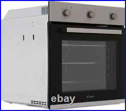 Candy FCP403X/E 65L Built-in Single Electric Fan Oven & Grill with Timer