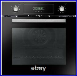 Candy FCP615NX/E Built In 65L Single Multifunction Oven Black