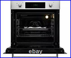 Candy FCP615X/E Built-in 65L Single Electric Multi-Function Oven & Grill, LED