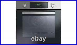 Candy FCP886X Built-in 70L Single Electric Multi-Function Oven Grill, Pyrolytic