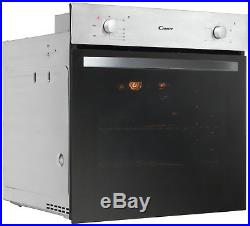 Candy FCS201X Built-In 60cm Single Electric Oven Stainless Steel