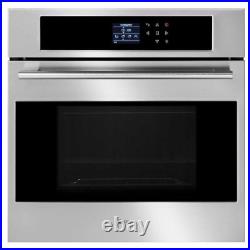 Caple C2481SS Single Oven Built In Pyrolytic Pizza Stainless Steel