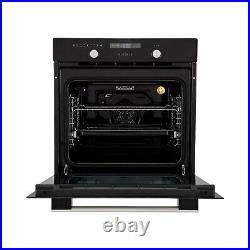 Cooke & Lewis CLMFBLa Built-in Single Multifunction Oven Black