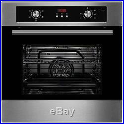 Cookology GRADED COF605SS Stainless Steel Built-in Electric Single Fan Oven