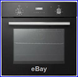 Culina Black Integrated Electric Single Oven UBEMF612- RRP £349 FREE DELIVERY