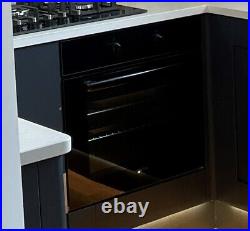 Electra BIS72B Built In A Electric Single Oven Black with two shelves