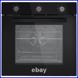 ElectriQ Single Oven and Induction Hob Pack BUN/EQOVENM2BLK/90822