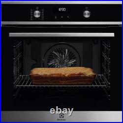 Electrolux KOFDP40X Single Oven Electric Pyrolytic Stainless Steel GRADE B