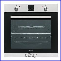 Extra Large Capacity 78 Litre Built-in Multifunction Single Oven with plug