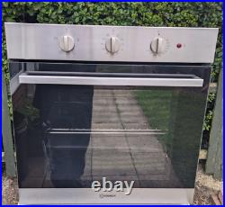Fully Reconditioned Indesit Built In Stainless Steel Single Conventional Oven