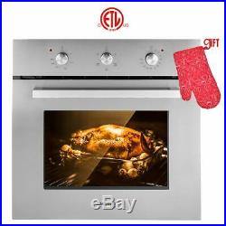 Gasland Chef ES606MS 24 Built-in Single Wall Oven with 6 Cooking Function