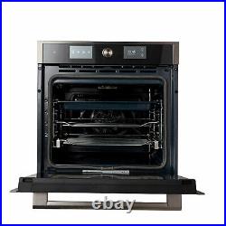 GoodHome Bamia GHPY71 Black Built-in Electric Single Pyrolytic Oven